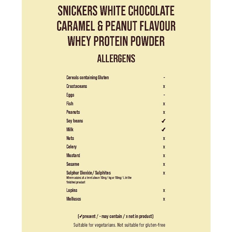 پروتئین وی Snickers